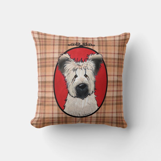 KiniArt Briard Kussen (Voorkant)