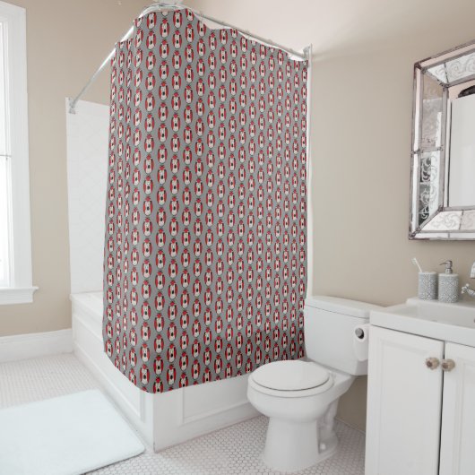 KiniArt Briard Shower Curtain Douchegordijn (In situ)