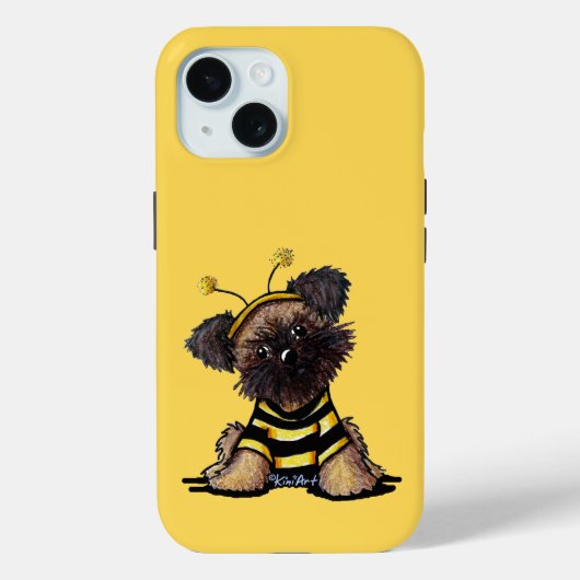 KiniArt Brussels Griffon Bee Case-Mate iPhone Case (Achterkant)