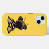KiniArt Brussels Griffon Bee Case-Mate iPhone Case (Achterkant (horizontaal))