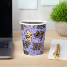 KiniArt Cairn Parade Papieren bekers