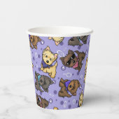 KiniArt Cairn Parade Papieren bekers (Achterkant)