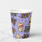 KiniArt Cairn Parade Papieren bekers (Rechts)