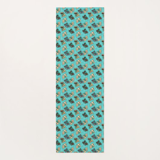 KiniArt Cairn Parade Yoga Mat (Achterkant)