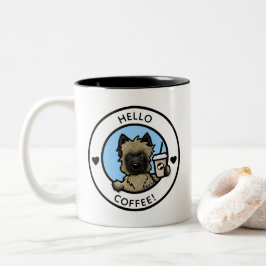 KiniArt Cairn Terrier Coffee Mok