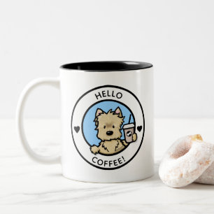 KiniArt Cairn Terrier Coffee Mok
