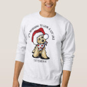 KiniArt Cairn Terrier Kerst T-shirt (Voorkant)
