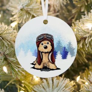 KiniArt Cairn Terrier Metalen Ornament
