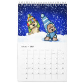 KiniArt Cairn Terrier Small Calendar Kalender (Jan 2027)