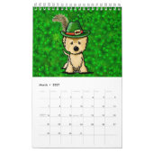 KiniArt Cairn Terrier Small Calendar Kalender (Mar 2027)
