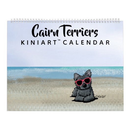 KiniArt Cairn Terriers Agenda Kalender (Hoes)
