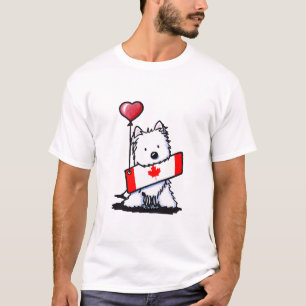 KiniArt Canadese Westie T-shirt