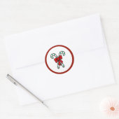 KiniArt Candy Canes Stickers (Envelop)