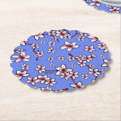 KiniArt Cherry Blossom Kartonnen Onderzetters (Gekanteld)