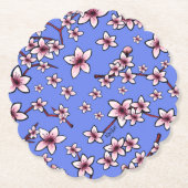 KiniArt Cherry Blossom Kartonnen Onderzetters (Voorkant)