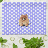 KiniArt Chow Kitchen Towel Theedoek (Gevouwen)