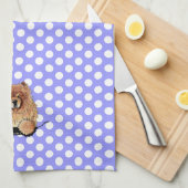 KiniArt Chow Kitchen Towel Theedoek (Quarter Fold)