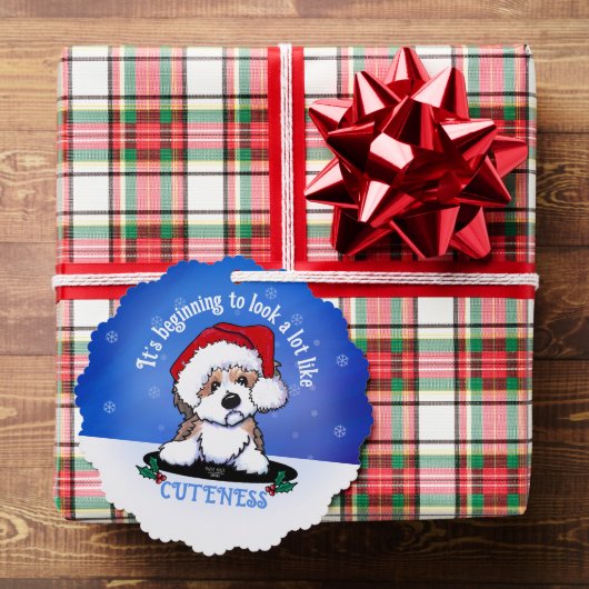 KiniArt Christmas Havanese Ornament Kaart (Insitu (Geschenk))