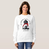 KiniArt Cocker Spaniel Kerst T-shirt (Voorkant volledig)