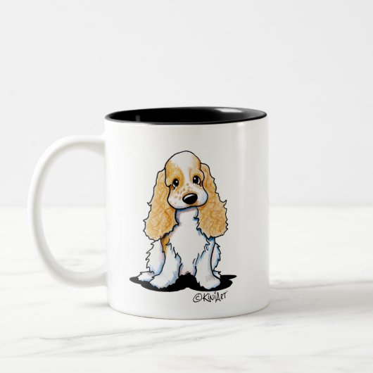 KiniArt Cocker Spaniel Mok (Links)