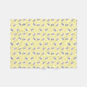KiniArt Corgi Puppies Blanket Fleece Deken (Voorkant (Horizontaal))