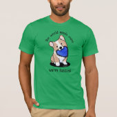 KiniArt Corgi Warm Fuzzies T-shirt (Voorkant)