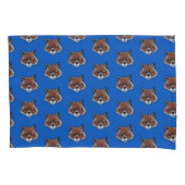 KiniArt Cute Fox Kussensloop (Voorkant-Links)