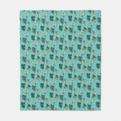 KiniArt Cutieface Cairn Fleece Blanket (Voorkant)