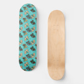 KiniArt Cutieface Cairn Skateboard (Voorkant)