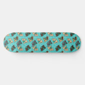 KiniArt Cutieface Cairn Skateboard (Horizontaal)
