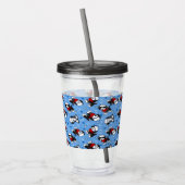 KiniArt Cutieface Havanese Acryltumbler Acryl Drinkbeker (Links)
