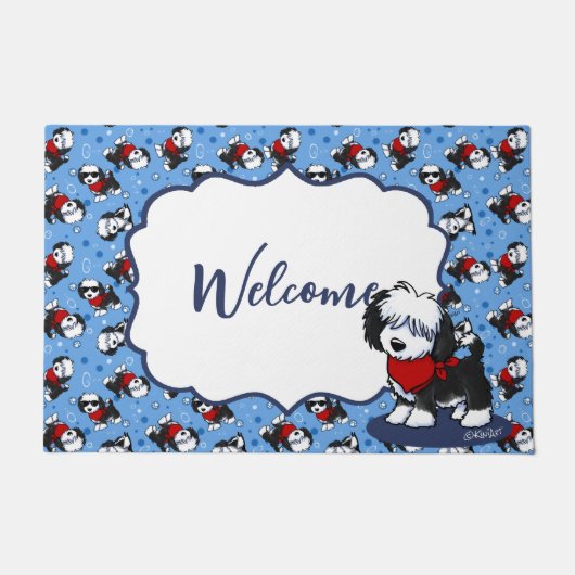 KiniArt Cutieface Havanese Doormat Deurmat (Voorkant)