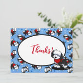 KiniArt Cutieface Havanese - Hartelijk dank Bedankkaart (Staand voorkant)