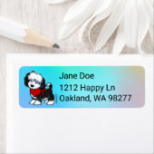 KiniArt Cutieface Havanese Return Address Label (Insitu)