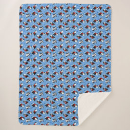 KiniArt Cutieface Havanese Sherpa Blanket Deken