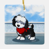 KiniArt Cutieface OES Ceramic Ornament (Voorkant)