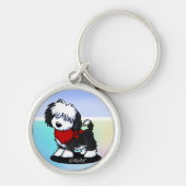 KiniArt Cutieface OES-sleutelhanger Sleutelhanger (Voorkant)