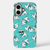 KiniArt Cutieface Westies Case-Mate iPhone Case (Achterkant)