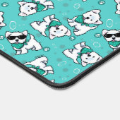 KiniArt Cutieface Westies Desk Mat (Hoek)