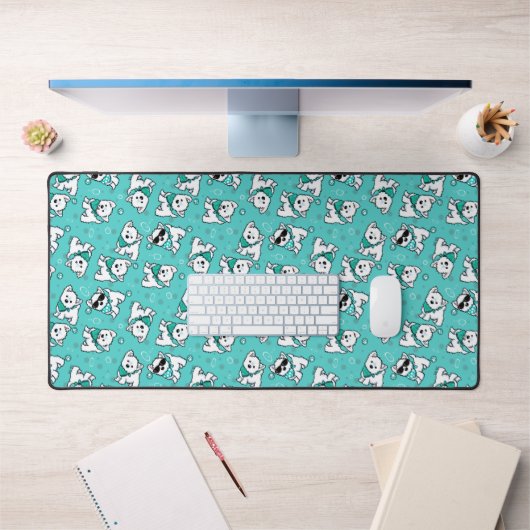 KiniArt Cutieface Westies Desk Mat (Kantoor 1)