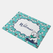 KiniArt Cutieface Westies Doormat Deurmat (Schuin)
