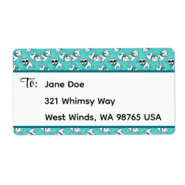 KiniArt Cutieface Westies Etiket