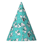 KiniArt Cutieface Westies Feesthoedjes (Achterkant)