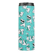 KiniArt Cutieface Westies Thermosbeker (Achterkant)