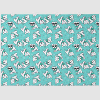 KiniArt Cutieface Westies Tissuepapier