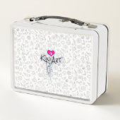 KiniArt Dangling Westie Lunchbox (Achterkant)