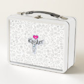 KiniArt Dangling Westie Lunchbox (Voorkant)