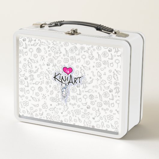 KiniArt Dangling Westie Lunchbox (Voorkant)