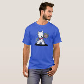 KiniArt de heer Pawfect Westie T-Shirt (Voorkant volledig)