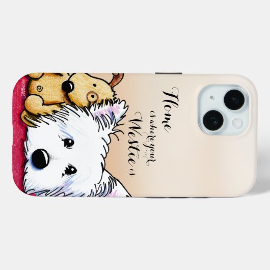 KiniArt Ditto en Pudge Case-Mate iPhone Case (Achterkant (horizontaal))